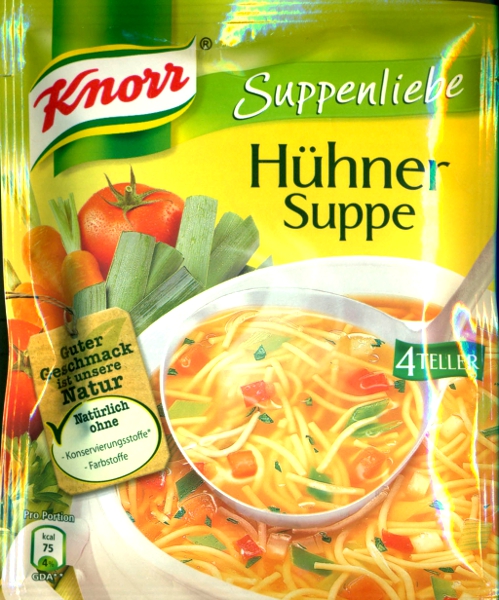 Knorr Hühnersuppe Knorr Hühnersuppe