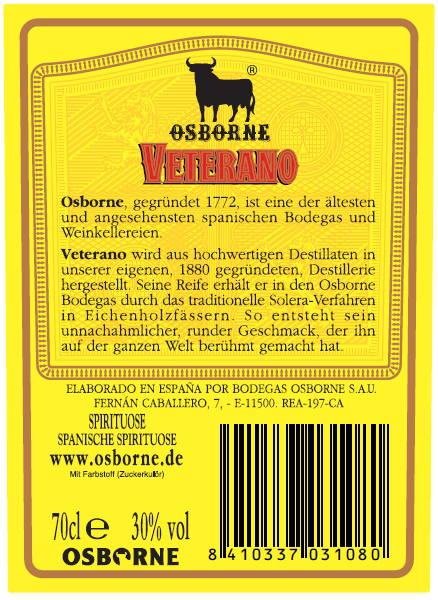 Osborn Veterano Osborn Veterano