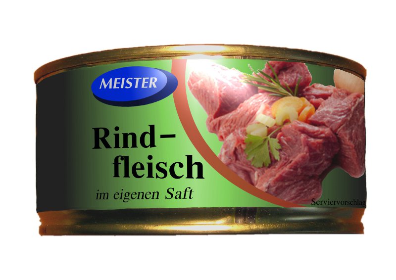Rindfleisch im eigenen Saft – Konserve | Lebensmittelklarheit