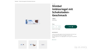 Angebot, Slimbel Imbissriegel, naturhouse.de
