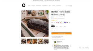 Harzer-Hüttenkäse-Walnuss-Brot, iq-brot.de, 12.12.2023 