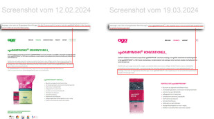 alt: Beschreibung, agaDampfmohn konventionell, agasaat.de, 12.02.2024; neu: 19.03.2024