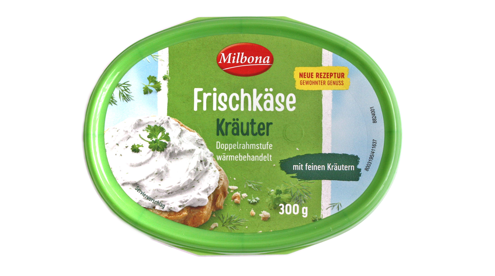 Milbona Frischkäse Kräuter | Lebensmittelklarheit