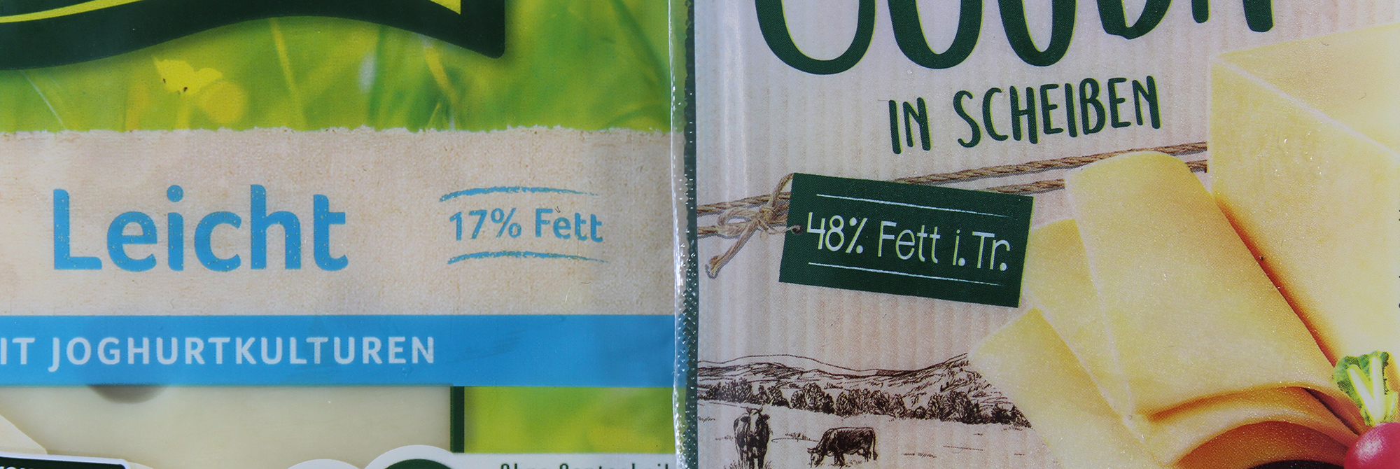 Fettgehalt von Käse Unterschiedliche Angaben verwirren Lebensmittelklarheit