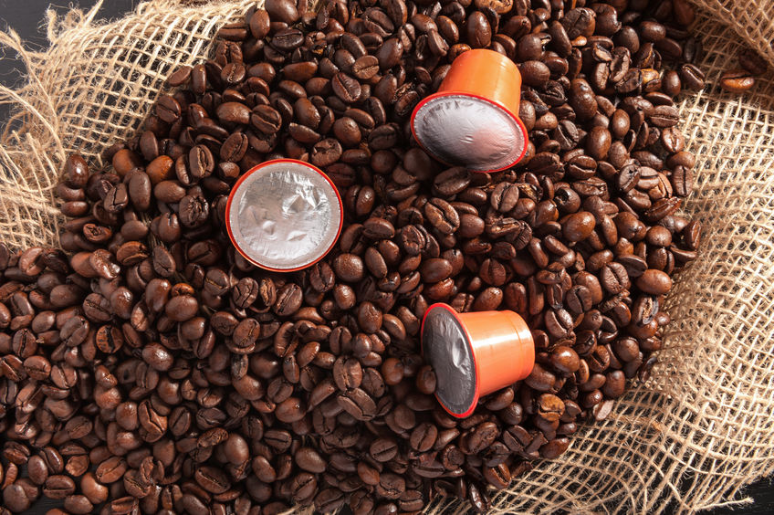 Kaffeekapseln mit Schokoladenaroma | Lebensmittelklarheit