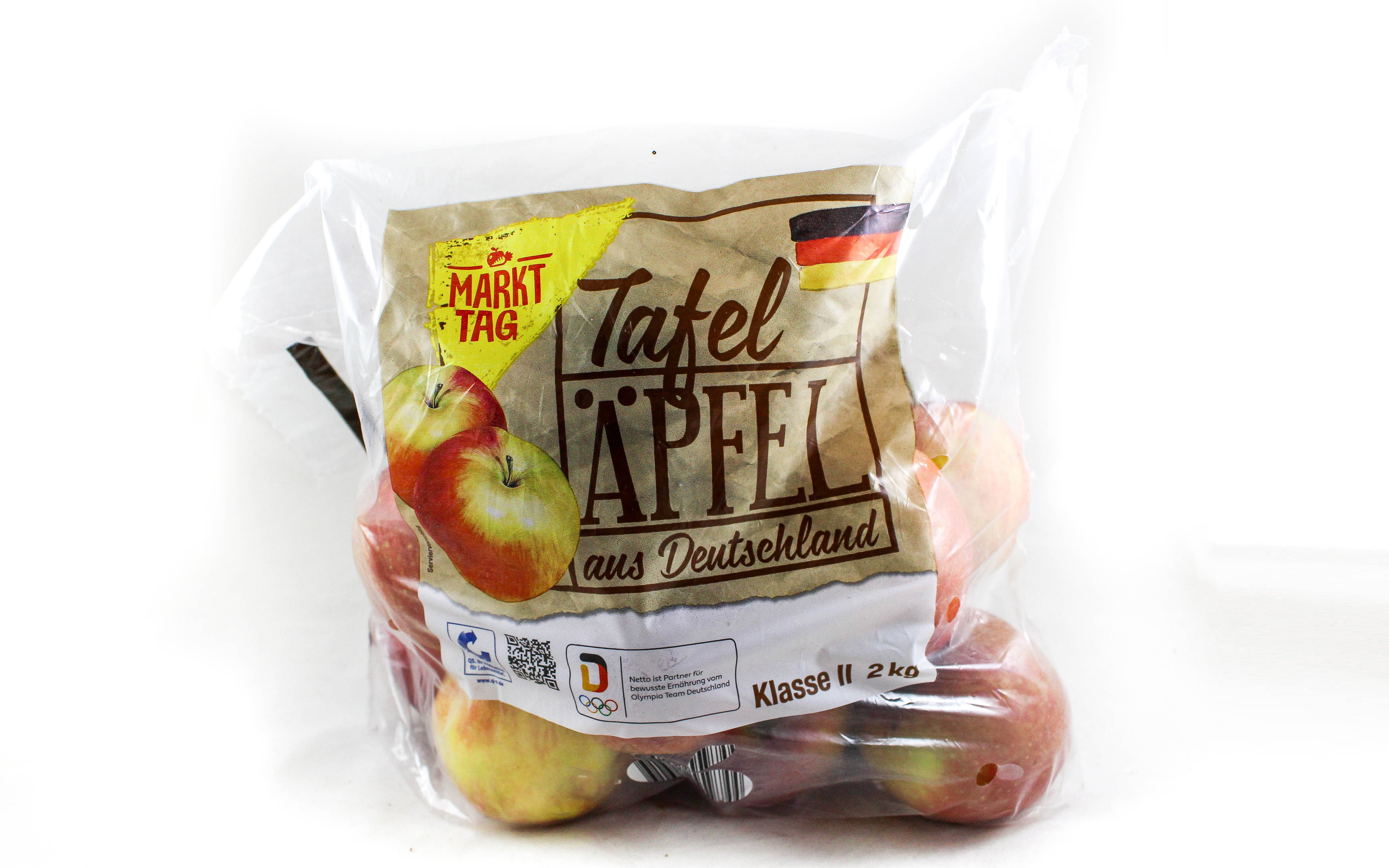 Markttag Tafel Äpfel aus Deutschland, 2 kg | Lebensmittelklarheit