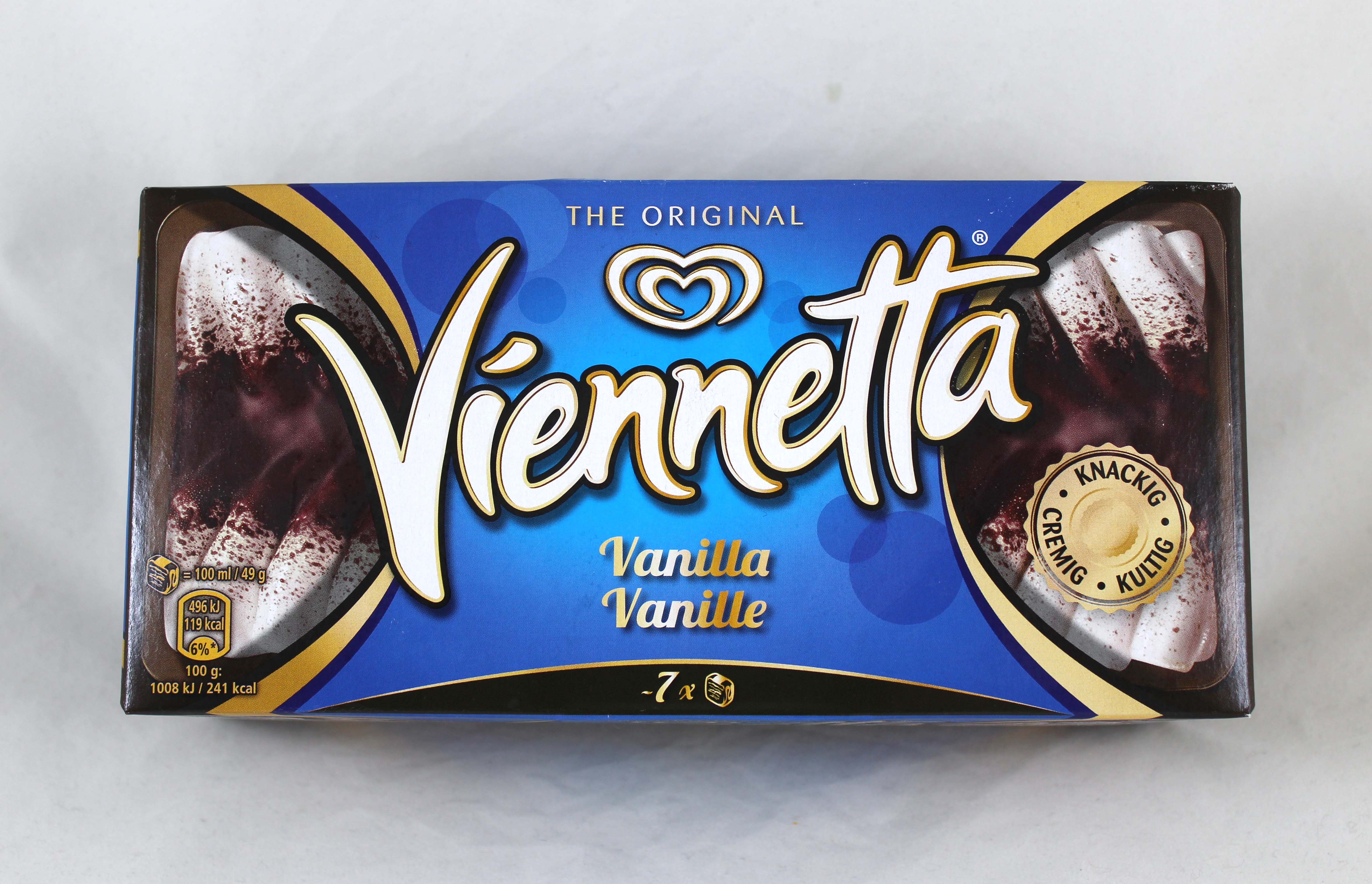 Langnese Viennetta Vanilla/Vanille | Lebensmittelklarheit