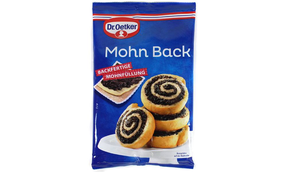 Dr. Oetker Mohnback | Lebensmittelklarheit