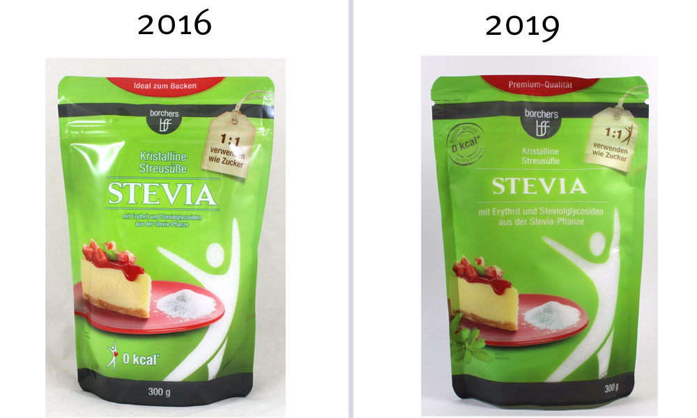 Borchers Kristalline Streususse Stevia Lebensmittelklarheit