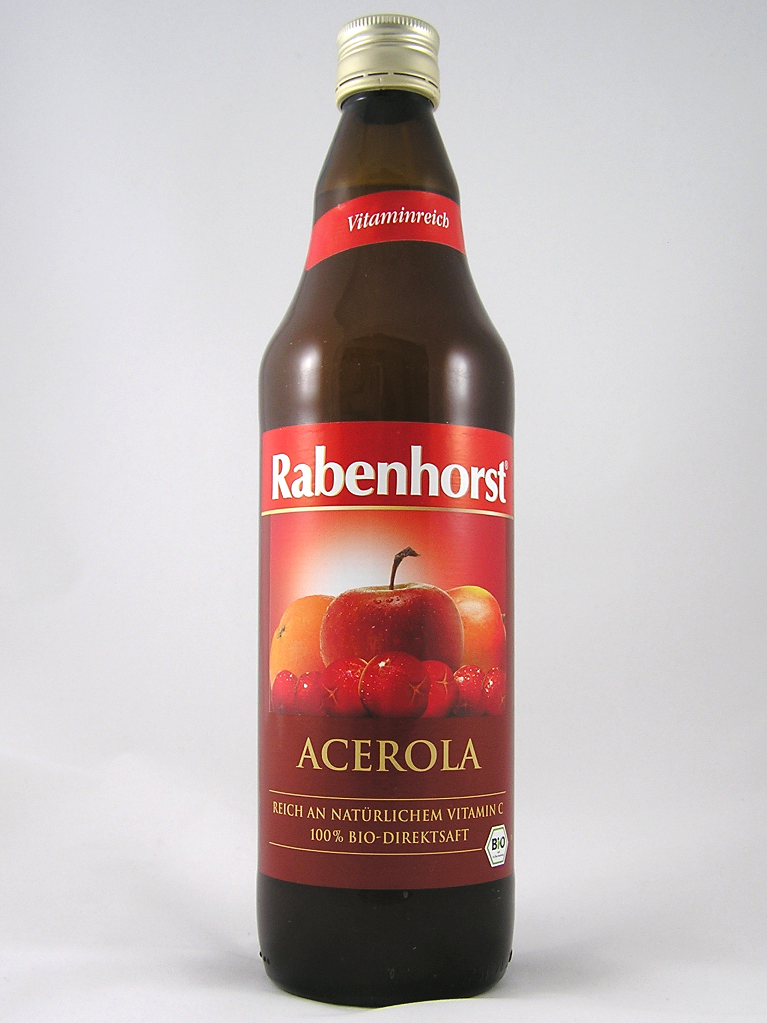 Rabenhorst Acerola, Bio-Mehrfruchtsaft mit Acerola | Lebensmittelklarheit
