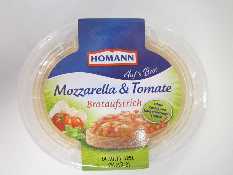 Auf’s Brot Mozzarella + Tomate Brotaufstrich | Lebensmittelklarheit
