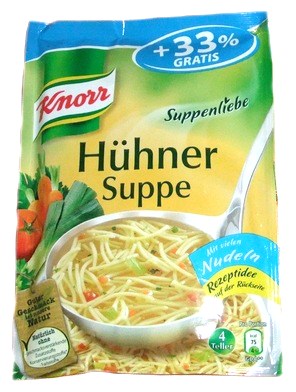 Knorr Hühnersuppe Knorr Hühnersuppe