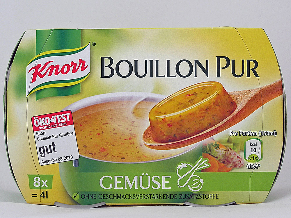 Knorr Bouillon pur | Lebensmittelklarheit