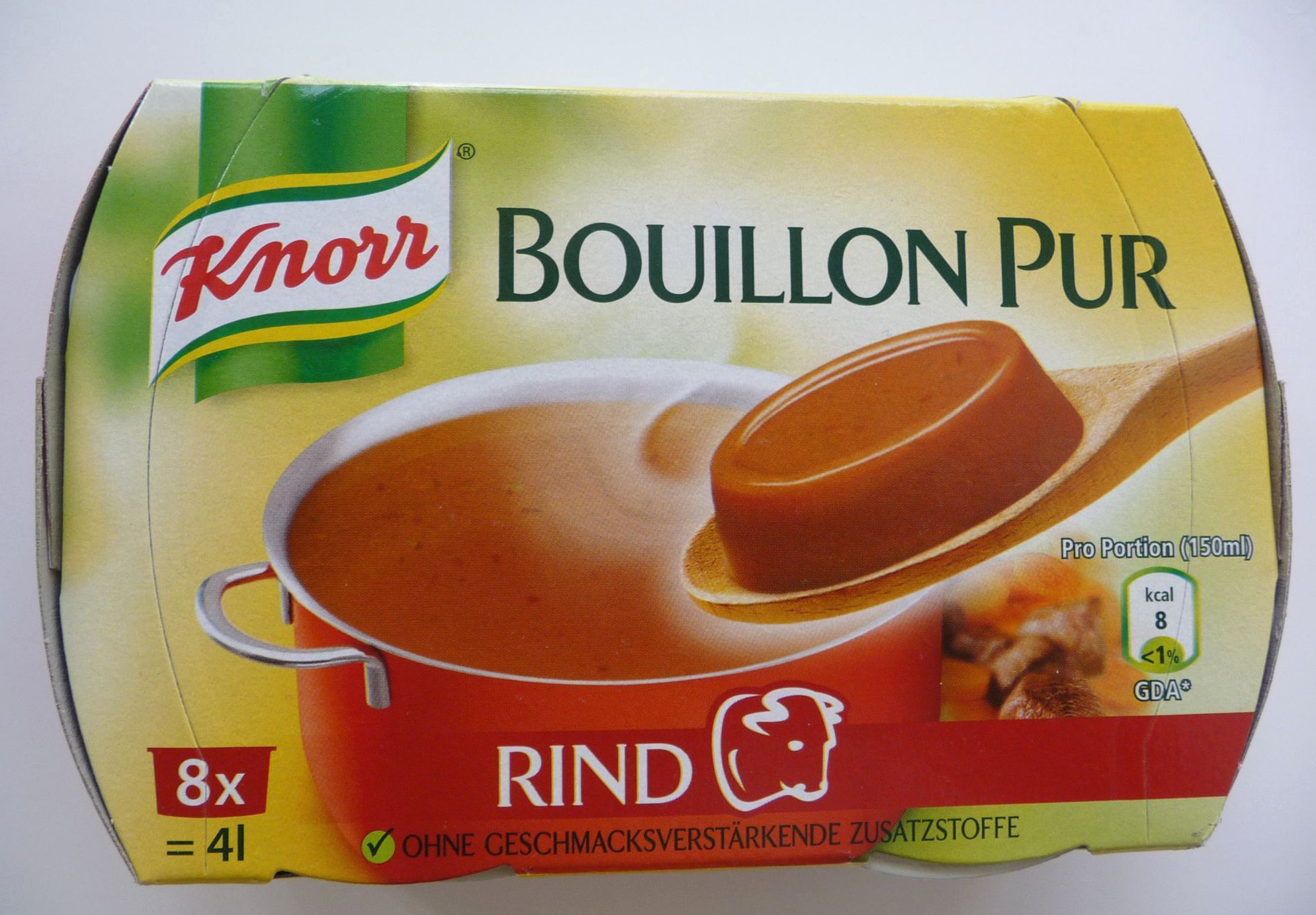 Knorr Bouillon Pur Rind | Lebensmittelklarheit