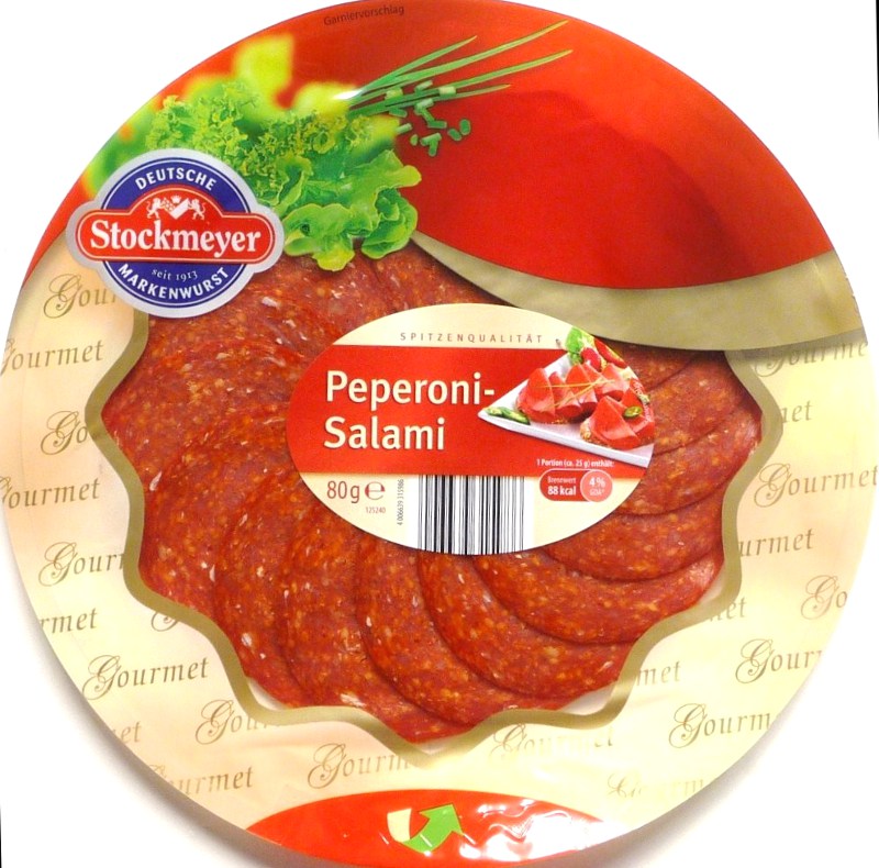 Stockmeyer PeperoniSalami Lebensmittelklarheit