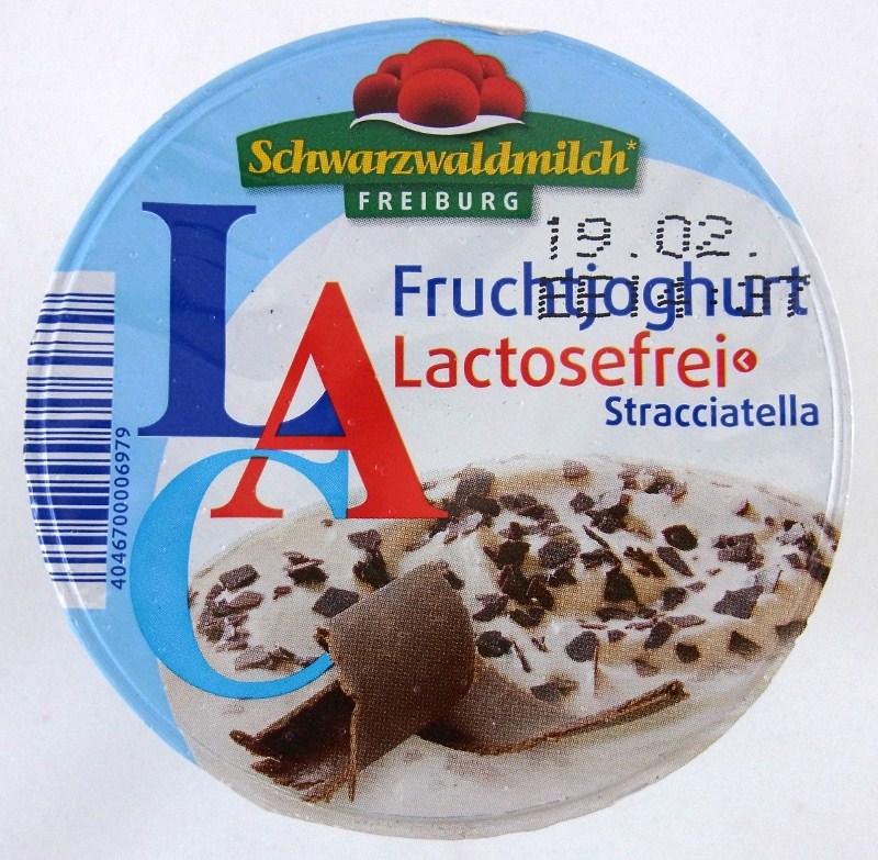 Schwarzwaldmilch Fruchtjoghurt Lactosefrei Stracciatella ...