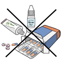 Medikamente durchgestrichen