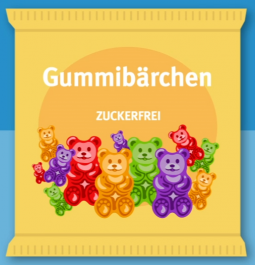 Gummibärchen zuckerfrei anbieterneutral
