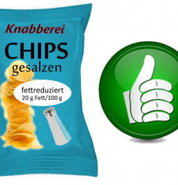 Anbieterneutraler Dummy fettreduzierte Chips