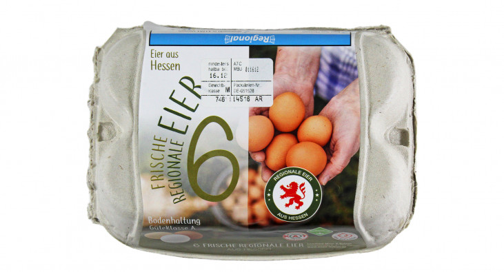 Frische regionale Eier aus Hessen 