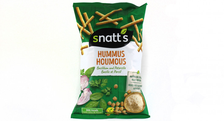 Snatt’s Hummus Basilikum und Petersilie 