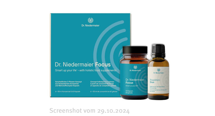 Dr. Niedermaier Focus, Drniedermaier.de, 29.10.2024 Dr. Niedermaier Focus, Drniedermaier.de, 29.10.2024