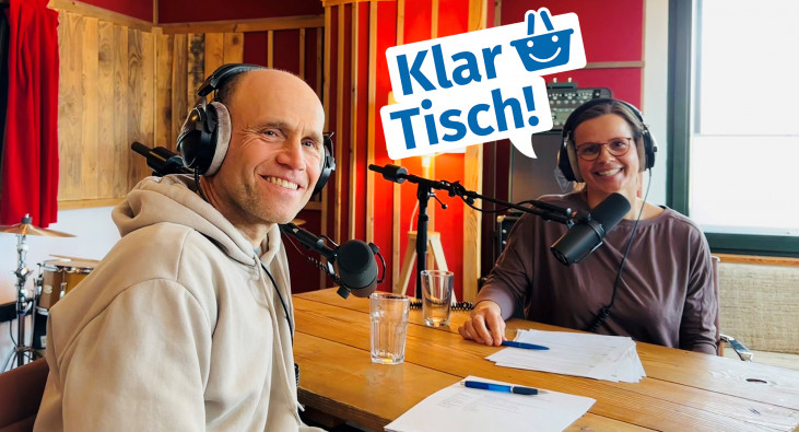 Podcastaufnahme mit  Gast