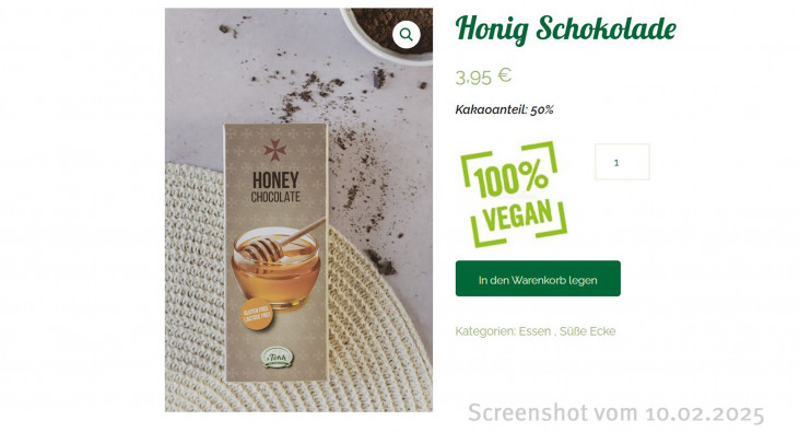 Honigschokolade, It-Tokk.com, 10.02.2025