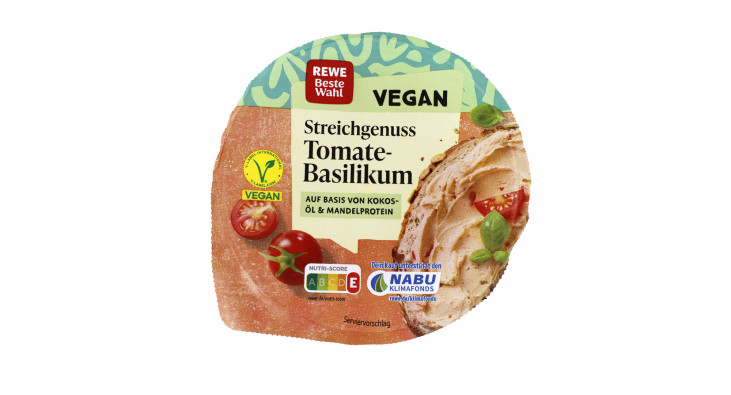 Rewe Streichgenuss Tomate Basilikum
