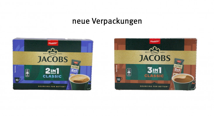 Neu: Jacobs 2in1 Classic und Jacobs 3in1 Classic