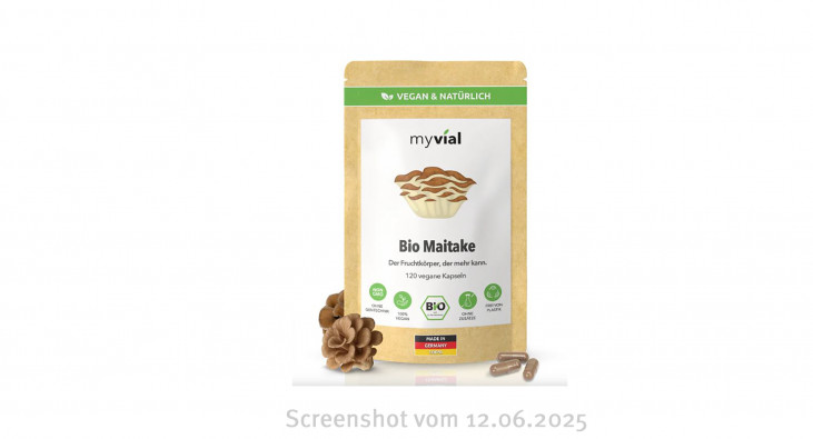 Myvial Bio Maitake, Myvial.de, 12.06.2025 