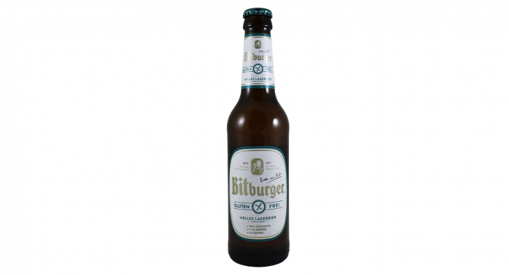 Bitburger Helles Lagerbier Glutenfrei