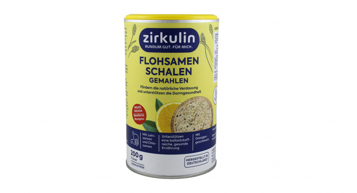 Zirkulin Flohsamenschalen gemahlen