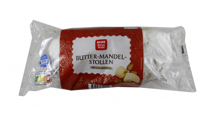 Rewe Beste Wahl Butter-Mandel-Stollen