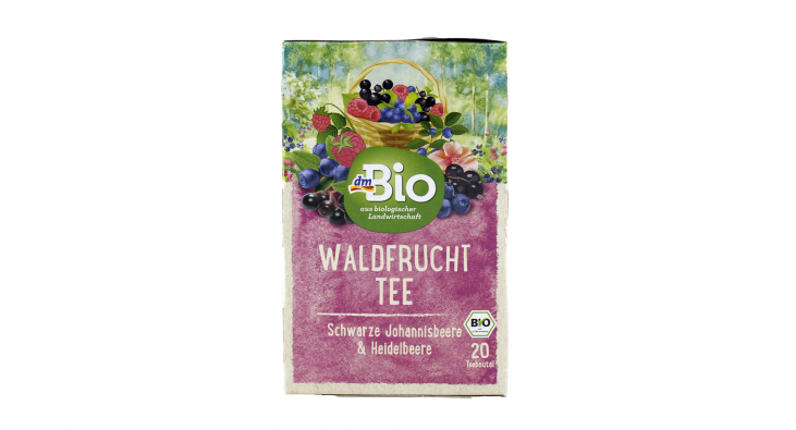 Dm, Waldfrucht Tee Schwarze Johannisbeere & Heidelbeere Dm, Waldfrucht Tee Schwarze Johannisbeere & Heidelbeere