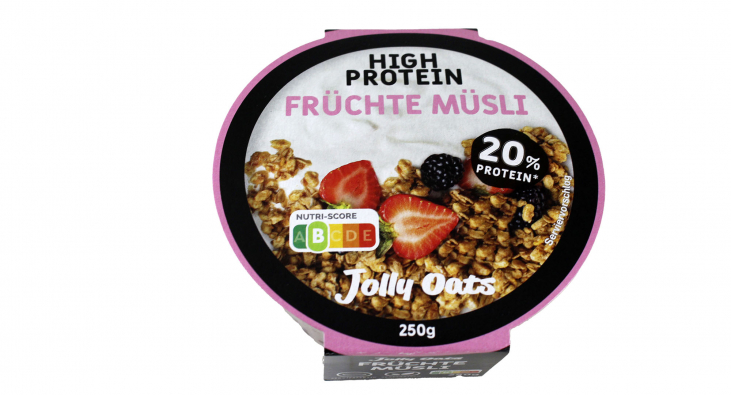 Jolly Oats, High Protein Früchte Müsli