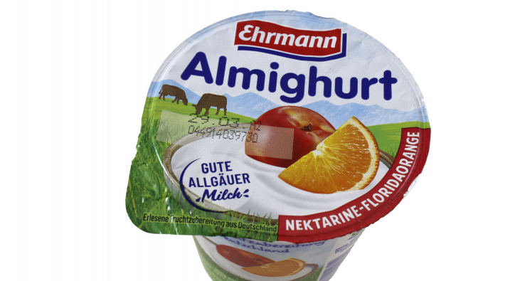 Ehrmann Almighurt Nektarine-Floridaorange