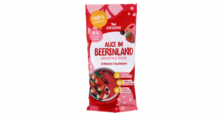 Oatsome Alice im Beerenland Smoothie Bowl