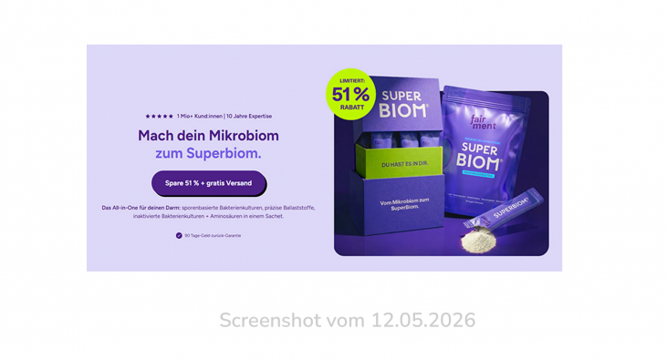 SuperBiom, shop.fairment.de, 12.05.2026