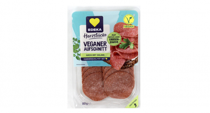 Edeka Veganer Aufschnitt nach Art Salami