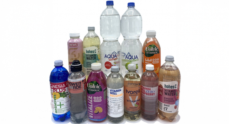 Vitaminwasser im Marktcheck Vitaminwasser im Marktcheck
