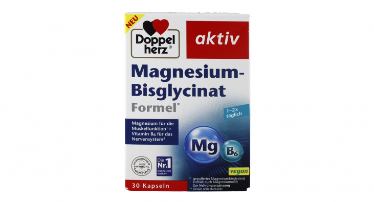 Doppelherz aktiv Magnesium Bisglycinat Formel Doppelherz aktiv Magnesium Bisglycinat Formel