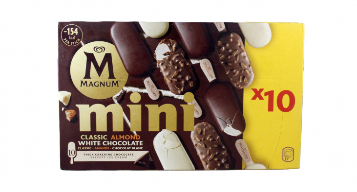 Magnum Mini Classic, Almond, White Chocolate 