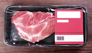 Fleisch unter Schutzatmosphäre