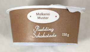 Dessert Schokolade, Beispiel Schokoladenpudding