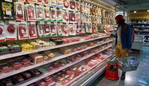 Fleisch im Supermarkt
