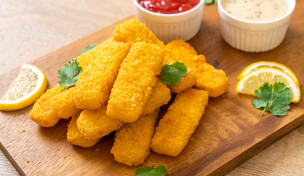 Vegane Fischstäbchen Vegane Fischstäbchen