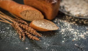 Brot mit Getreideähren