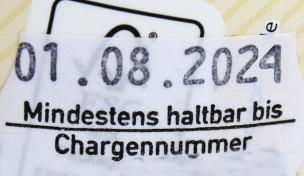 Mindesthaltbarkeitsdatum
