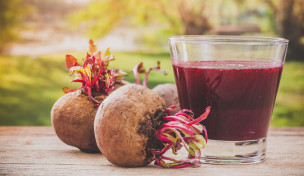 Rote Bete mit Saft